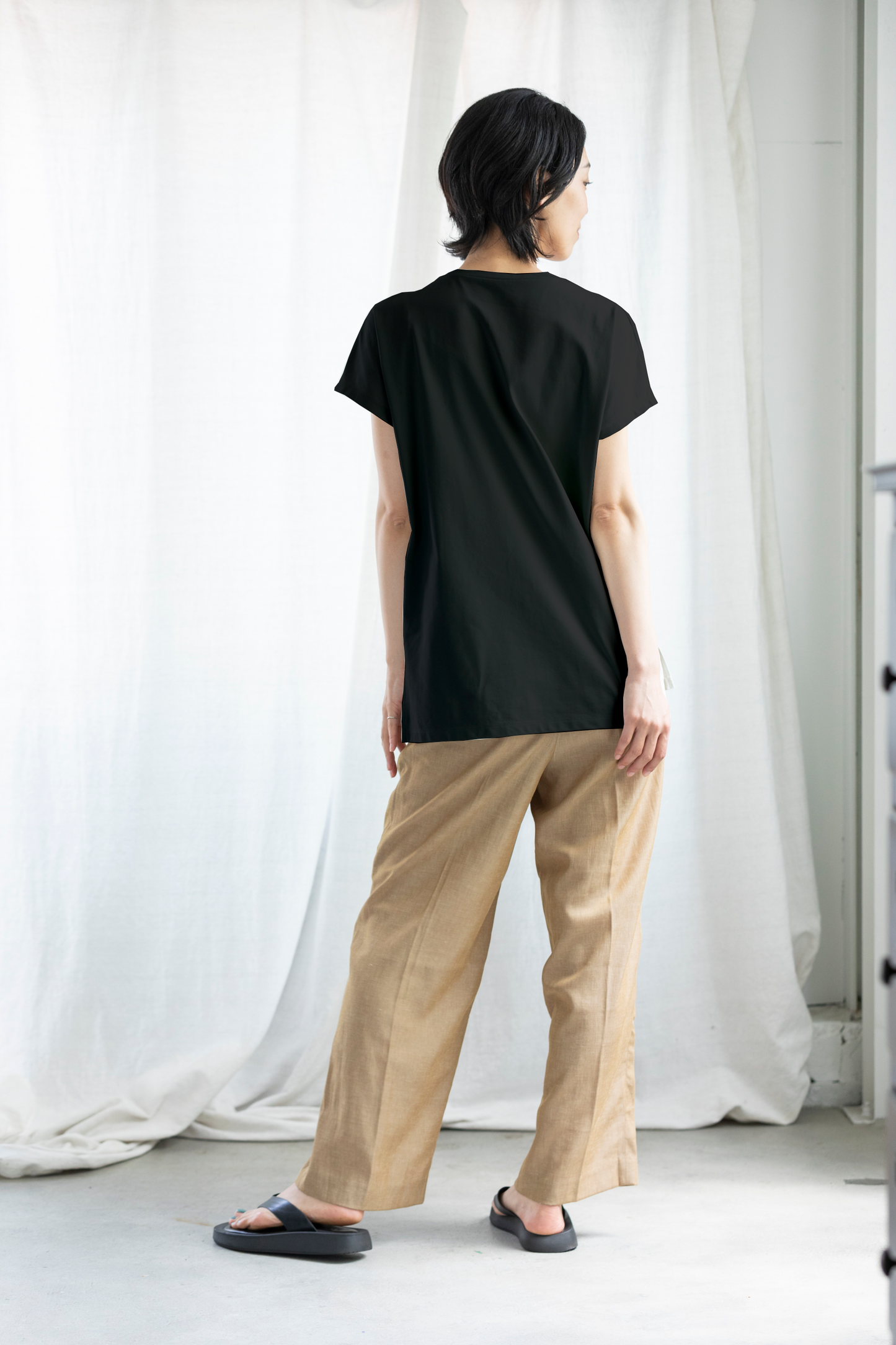 新感覚ノーブラTシャツ(イージーケア)