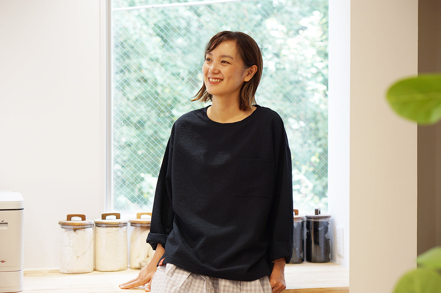 ノーブラで風を感じるそよかぜTシャツ (長袖)