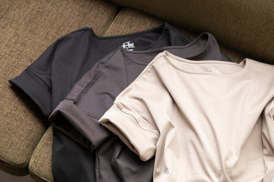 秋インナーにも大活躍！「新感覚ノーブラTシャツ」再入荷しました