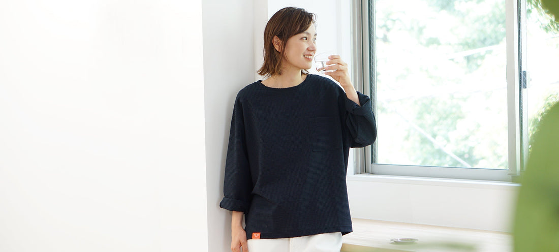 季節の変わり目にちょうどいい、新しい「そよ風Tシャツ・長袖」