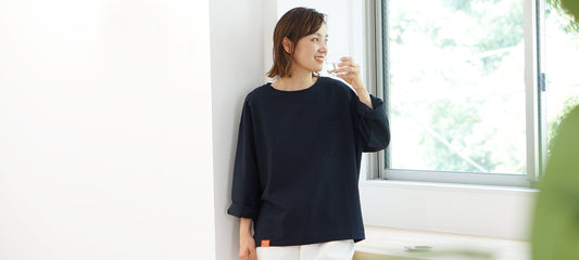 季節の変わり目にちょうどいい、新しい「そよ風Tシャツ・長袖」