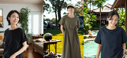お盆の帰省＆夏旅行に。“楽なのにキレイ見え”する移動服、あります。
