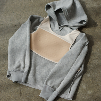 ブラレス・パーカー