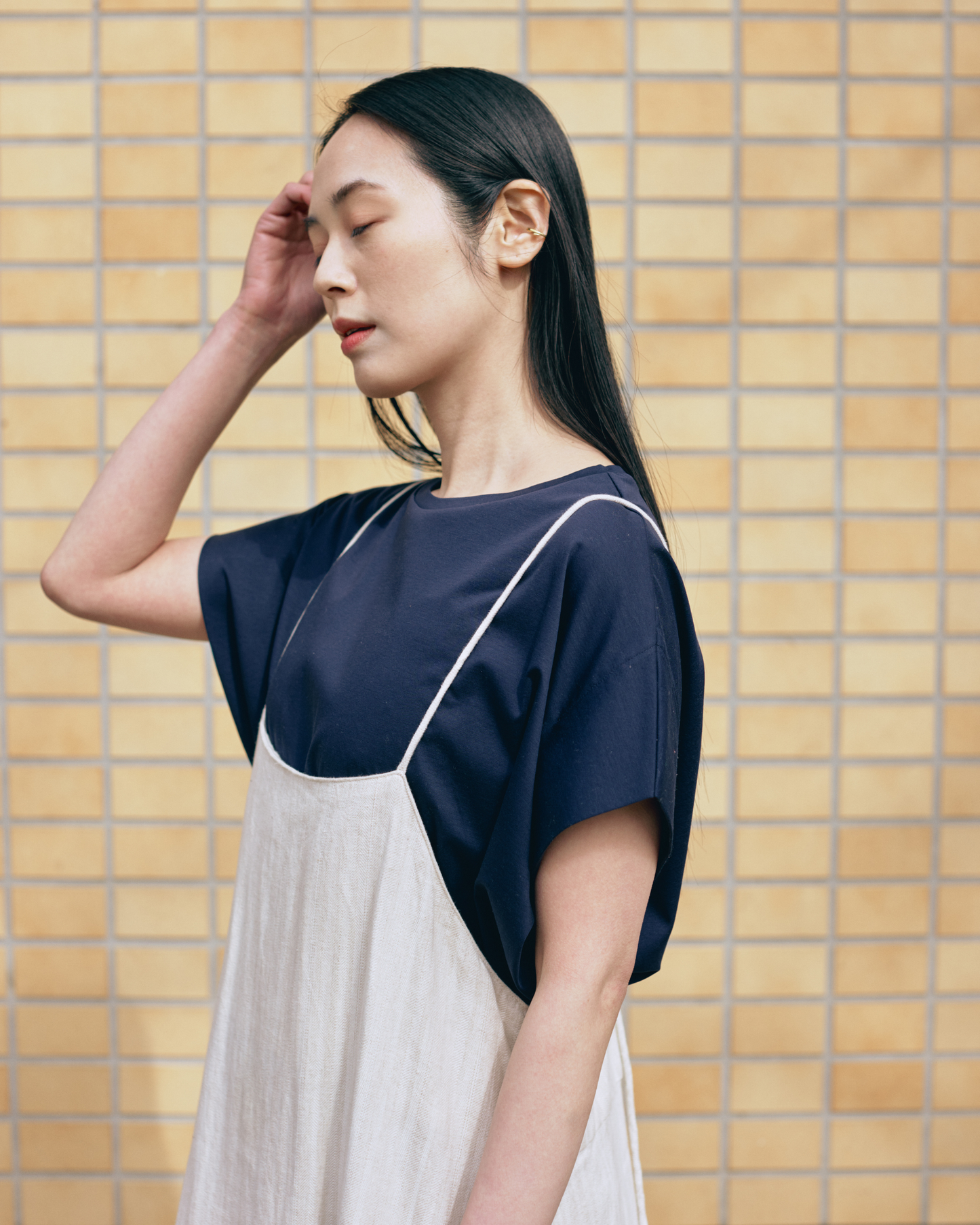 ブラレスT シルケット涼