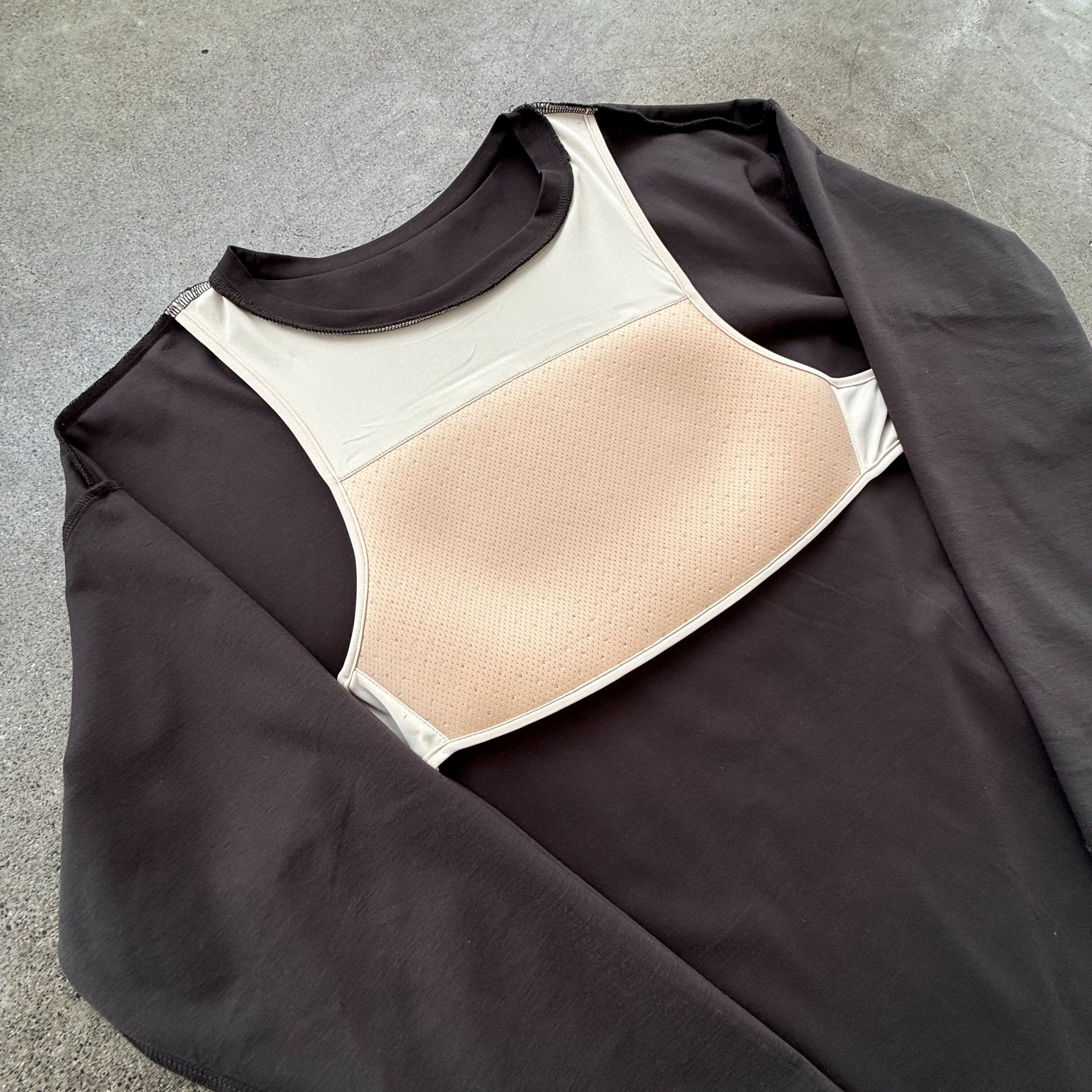 長袖ブラレスカットソー（プレミアムコットン/リラックス） – ブラレス