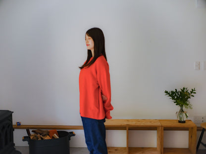 ブラレスセーター（ラウンド）