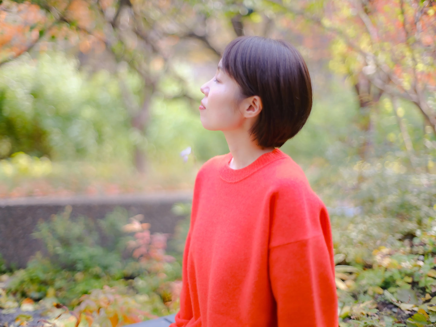 ブラレスセーター（ラウンド）