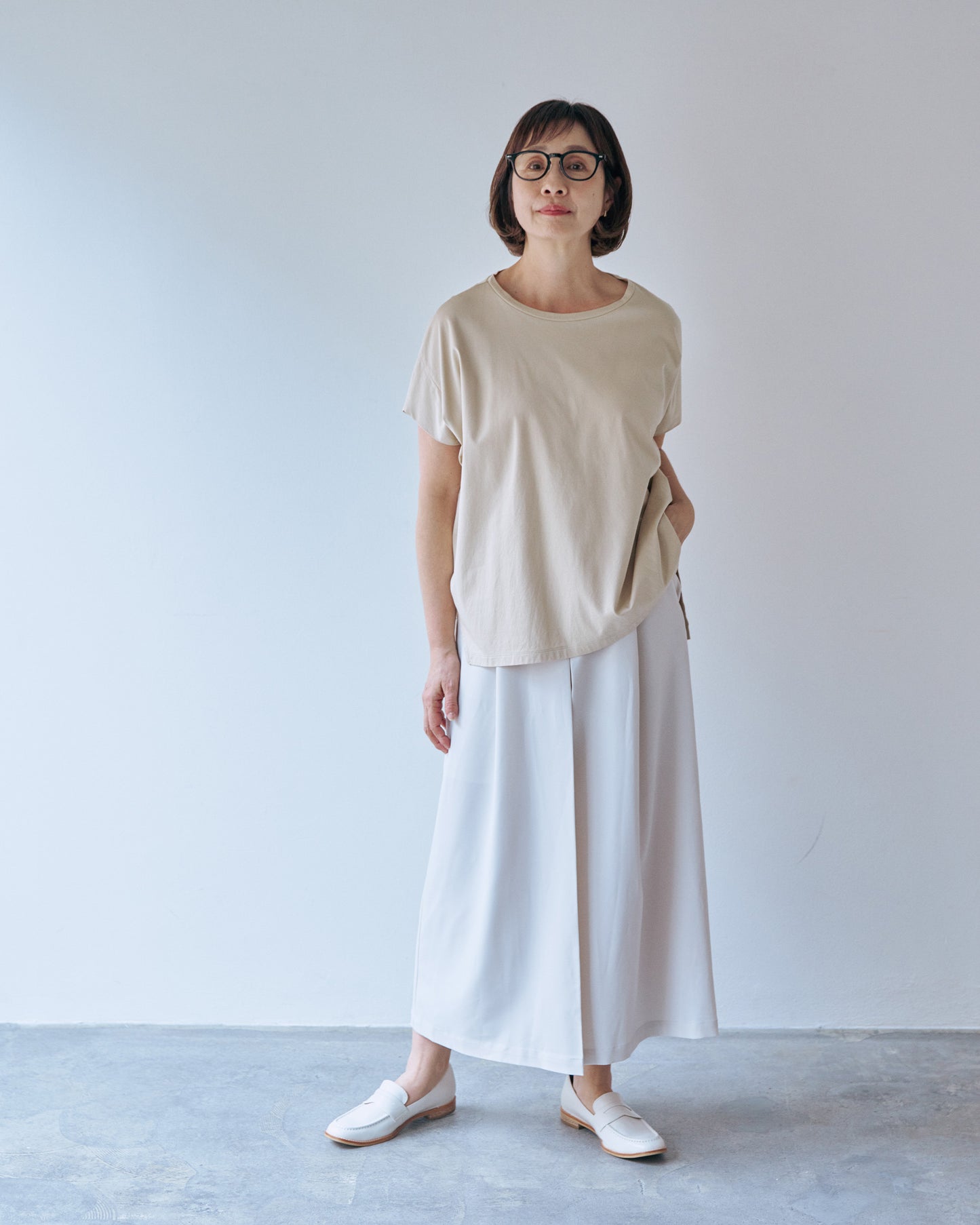 ブラレスT シルケット涼