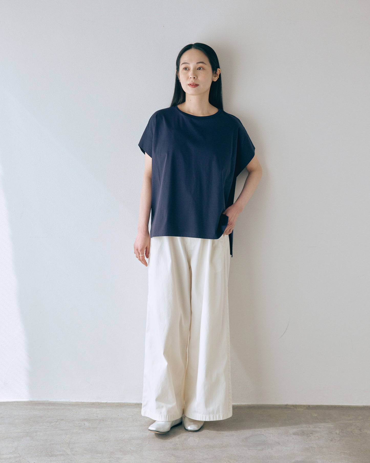 ブラレスT シルケット涼
