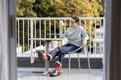 長袖ブラレスカットソー（イージーケア/フィット）