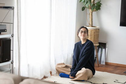 ブラレスセーター（ラウンド）