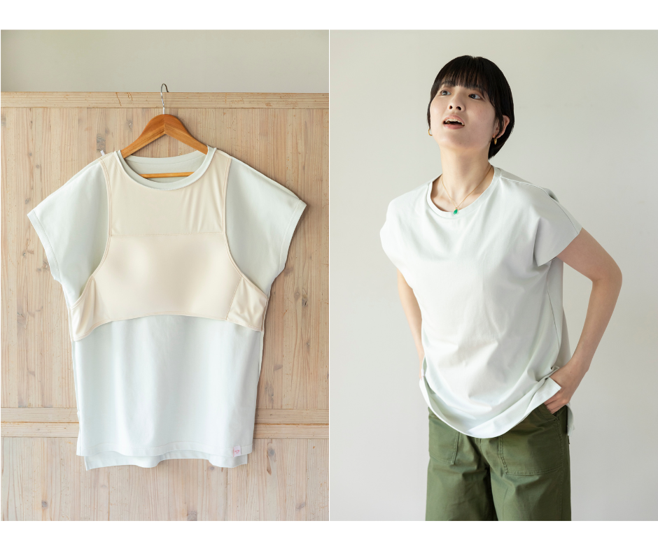 新感覚ノーブラTシャツ（※7月10日〜発送対応） – ブラレス